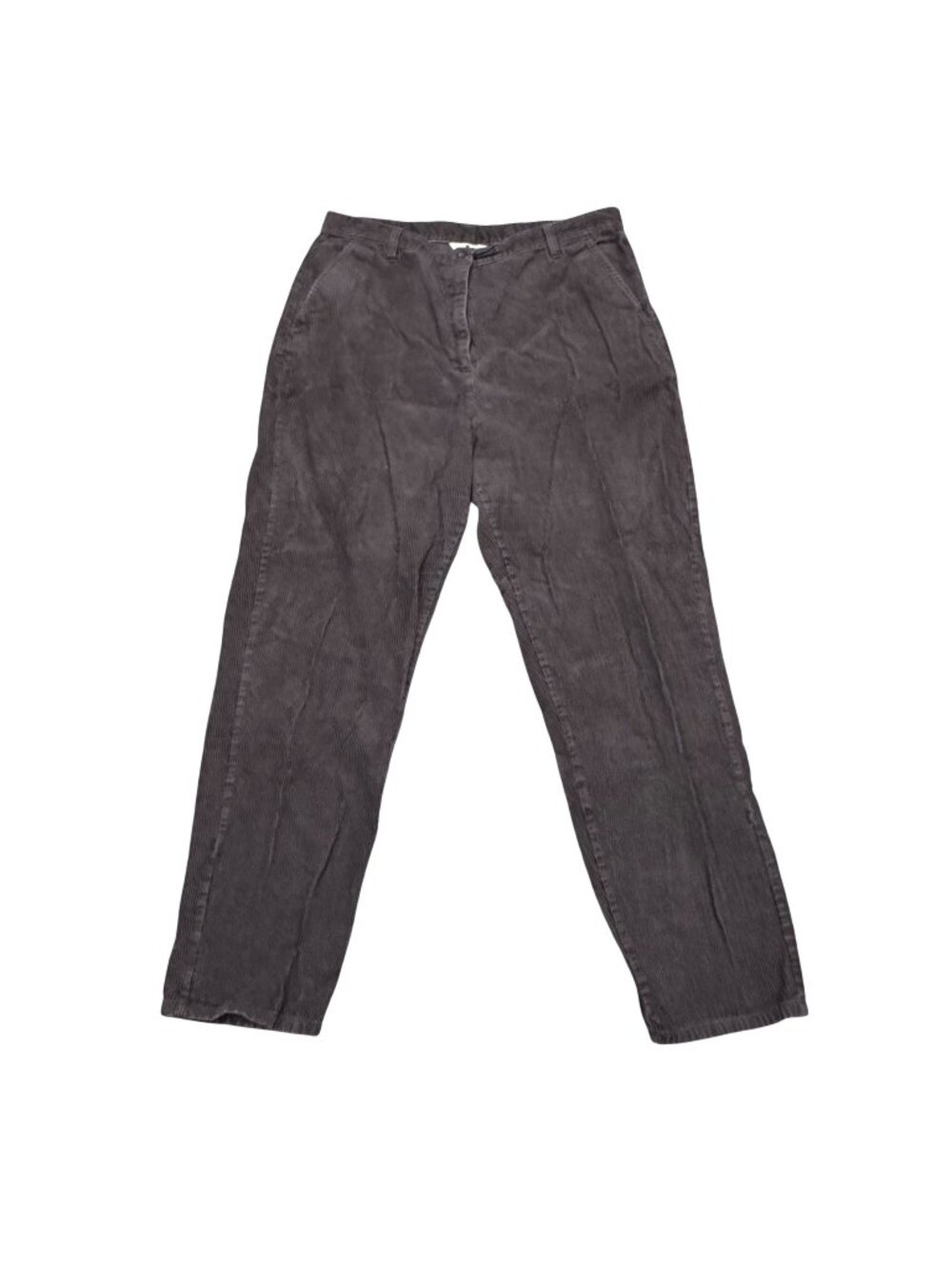 Woolrich Womens Corduroy Pants Size 16 High Rise Y2K Brown Cotton Straight Leg